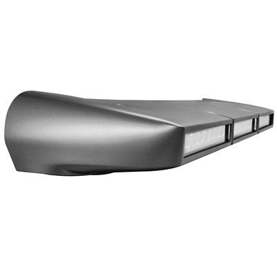 Image showing 3 th ORACLE Lighting Integrated Windshield Roof LED Light Bar System for 2021+ Ford Bronco, Carbonized Grey Housing, 5888-023-MF