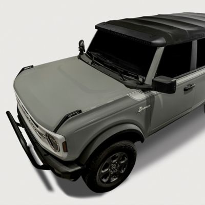 Image showing 8 th ORACLE Lighting Integrated Windshield Roof LED Light Bar System for 2021+ Ford Bronco, Carbonized Grey Housing, 5888-023-MF