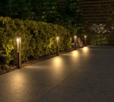 Image showing  Espresso Bollard LV Light Kit (45w), 6 pk.