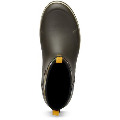 Image showing  Men's Alpha Mid Waterproof Deck Boots, 6 in., Black Olive/Camo