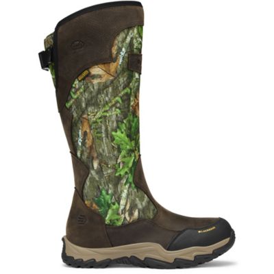 LaCrosse Footwear Men's Venom II Knee-High Waterproof Wellington Boots, 17 in., Mossy Oak Obsession, 1-Pair