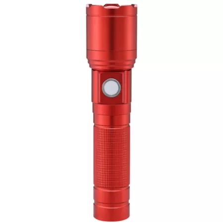 JobSmart 600 Lumen Rechargeable Flashlight Red Flashlights