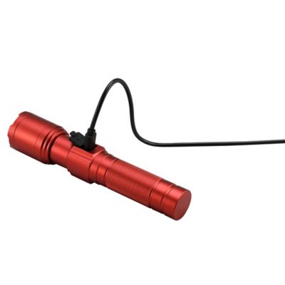 Image showing  600-Lumen Rechargeable Flashlight, Red