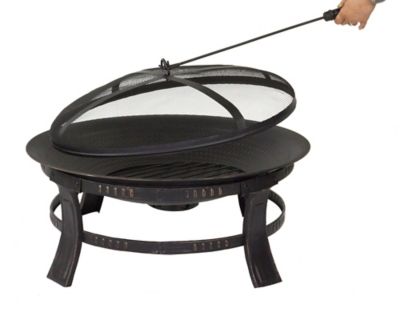 Image showing 7 th Bond 30 in. Country Mile Wood-Burning Fire Pit