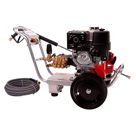 Pressure-Pro Eagle II Series 4000 PSI 4.0 GPM Gas Cold Water Direct Drive Pressure Washer with Honda GX390 Engine, AR Pump
