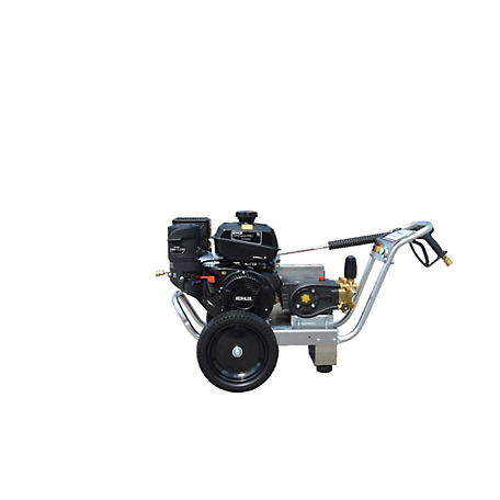 Pressure-Pro Eagle II Series 4000 PSI 4.0 GPM Gas Cold Water Belt Driven Pressure Washer with Kohler CH440 Engine, General Pump