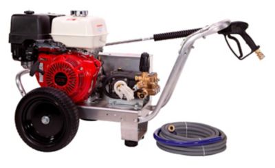 Pressure-Pro 4,000 PSI 4.0 GPM Gas Cold Water Belt Driven Eagle II Series Pressure Washer with Honda GX390 Engine, AR Pump