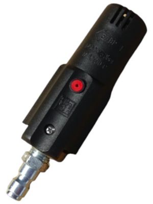 Image showing  3500 PSI RED ZROTOMAX1 Rotomax Rotating 0-Degree Nozzle with 1/4 in. Quick Connect plug for Pressure Washers