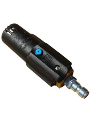 Image showing  3500 PSI Light Blue ZROTOMAX2 Rotomax Rotating 0-Degree Nozzle with 1/4 in. Quick Connect plug for Pressure Washers