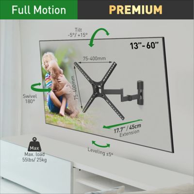 Image showing  13 - 60 in. Full Motion TV Wall Mount