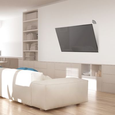 Image showing  19 - 65 in. Tilt TV Mount W/Antenna