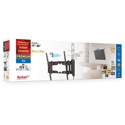 Image showing  19 - 65 in. Tilt TV Mount W/Antenna