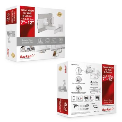 Image showing  7 - 12 in. Tablet Mount For Wall/Cabinet