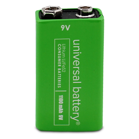 UPG 9V Universal Lithium Battery, 10-Pack