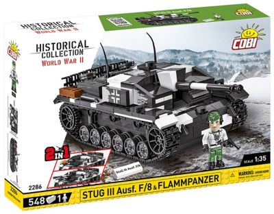 Cobi COBI Historical Collection WWII STUG III Ausf. F/8 & Flammpanzer (2-in-1)