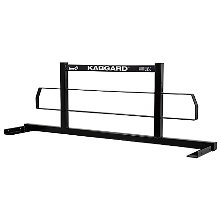 Buyers Products Kabgard Black Steel Headache Rack with Mounting Kit, 69 in. x 23.5 in. Truck Cab Rack