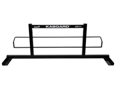 Image showing  Kabgard Steel Headache Rack with Mounting Kit, 69 x 23.5in. Truck Cab Rack, Black
