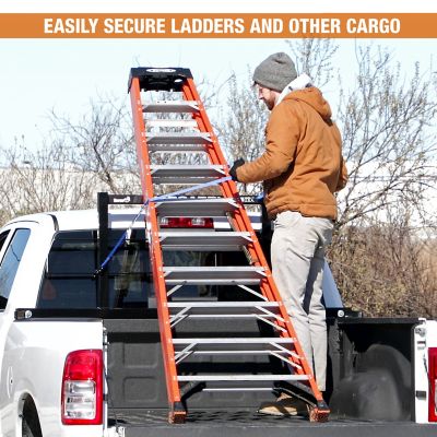 Image showing 6 th Buyers Products Kabgard Steel Headache Rack with Mounting Kit, 69 x 23.5in. Truck Cab Rack, Black