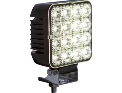 Image showing  4.5 in. Ultra Bright LED Combination White Flood and Amber Strobe Light