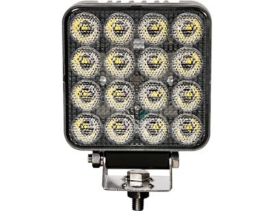 Image showing  4.5 in. Ultra Bright LED Combination White Flood and Amber Strobe Light