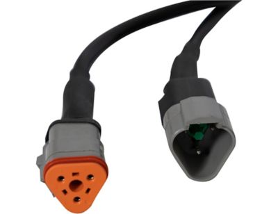 Image showing 9 th Buyers Products 4.5 in. Ultra Bright LED Combination White Flood and Amber Strobe Light