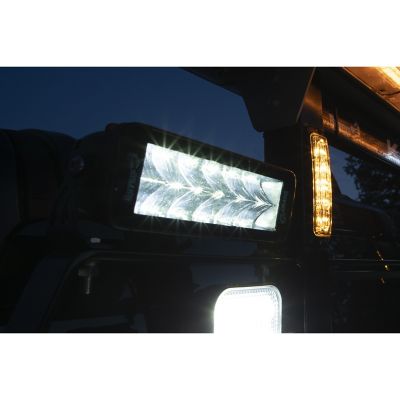Image showing 7 th Buyers Products 8 in. Edgeless Ultra Bright LED Spot and Flood Combination Light Bar