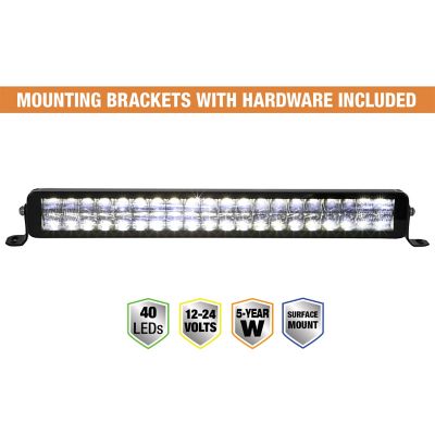 Image showing  22 in. Edgeless Ultra Bright LED Spot and Flood Combination Light Bar