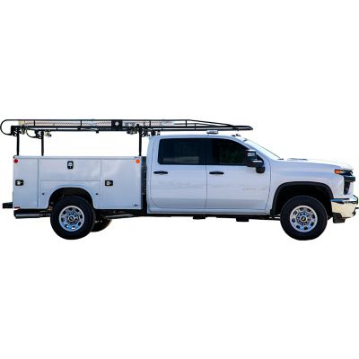Buyers Products 15-1/2 ft. Black Service Body Ladder Rack