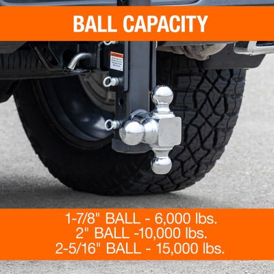 Image showing  Tri-Ball Hitch for 2 in. Hitch Receiver