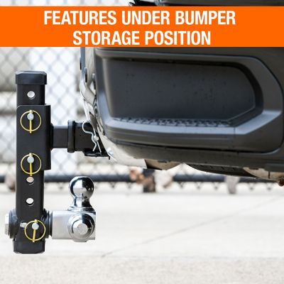 Image showing 5 th Buyers Products Tri-Ball Hitch for 2 in. Hitch Receiver