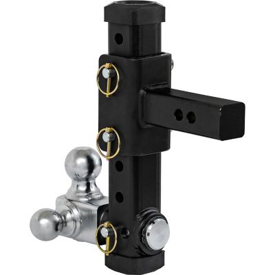 Image showing 8 th Buyers Products Tri-Ball Hitch for 2 in. Hitch Receiver