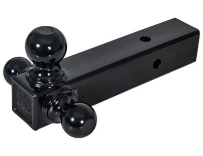 Image showing  Tri-Ball Hitch with Black Towing Balls for 2-1/2 in. Receivers