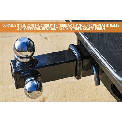 Image showing  Tri-Ball Hitch With Chrome Towing Balls for 2-1/2 in. Receivers