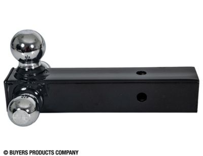 Image showing 6 th Buyers Products Tri-Ball Hitch With Chrome Towing Balls for 2-1/2 in. Receivers