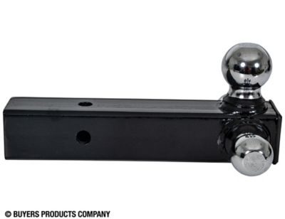 Image showing 7 th Buyers Products Tri-Ball Hitch With Chrome Towing Balls for 2-1/2 in. Receivers