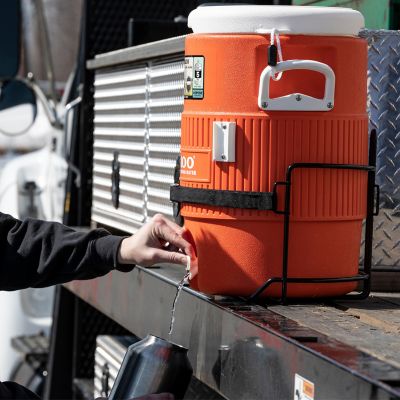 Image showing 5 th Buyers Products Wire Form Water Cooler Rack, Fits 5 gal. Water Coolers