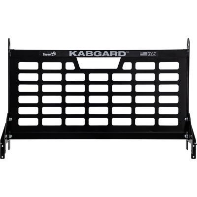 Buyers Products 54 in. Gloss Black Kabgard Universal Headache Rack with Mounting Kit for Service Body Trucks