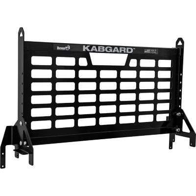 Image showing  54 in. Gloss Black Kabgard Universal Headache Rack with Mounting Kit for Service Body Trucks