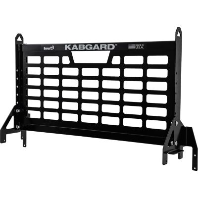 Image showing  54 in. Gloss Black Kabgard Universal Headache Rack with Mounting Kit for Service Body Trucks
