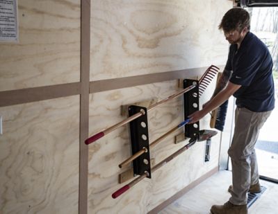 Image showing 5 th Buyers Products Universal Horizontal Hand Tool Rack for Enclosed Landscaping Trailers