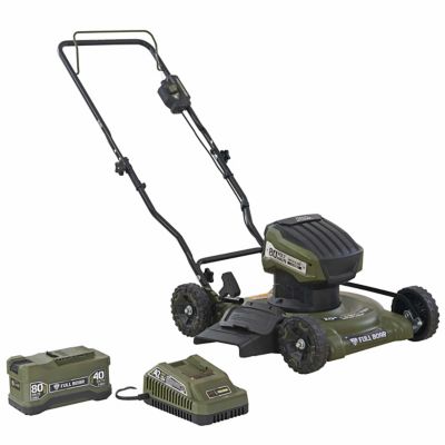Full Boar 80V 20 in. 2-in-1 Lithium-Ion Push Lawn Mower (Battery and Charger Included)