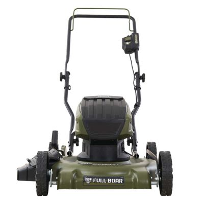 Image showing  20 in. 80V 2-in-1 Lithium-Ion Push Lawn Mower, Battery and Charger Included