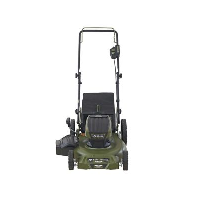 Image showing  21 in. 80V 3-in-1 Lithium-Ion Push Lawn Mower, 2 Batteries and 1 Charger Included