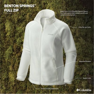Image showing 6 th Columbia Sportswear Women's Benton Springs Full-Zip Fleece Jacket