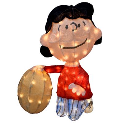 Image showing 5 th ProductWorks Peanuts Lucy Football with Charlie Brown