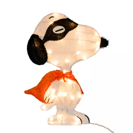 ProductWorks Peanuts Superhero Snoopy Halloween Statues