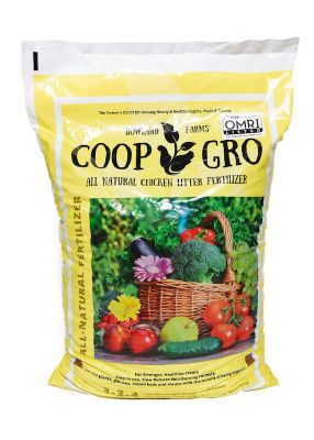 Image showing  25 lb. 640 sq. ft. Omri Certified Organic Pelletized Chicken Litter Fertilizer