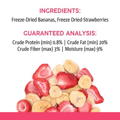 Image showing  Banana and Strawberry Small Pet Treat