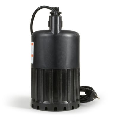 Image showing  3,180 GPH 1/2 HP 115V Thermoplastic Submersible Utility Pump