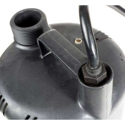 Image showing  3,180 GPH 1/2 HP 115V Thermoplastic Submersible Utility Pump